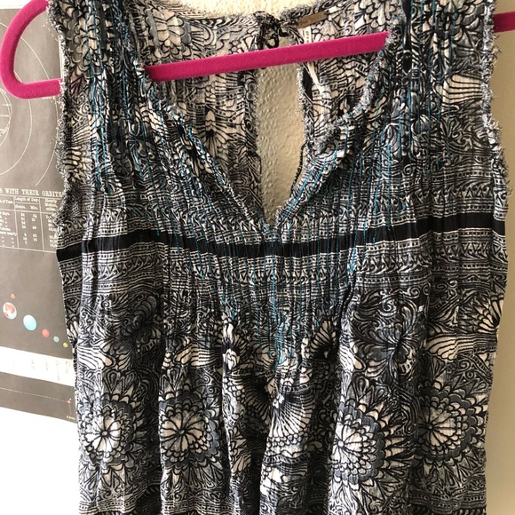 Free people one paradise tank in black - Picture 3 of 5